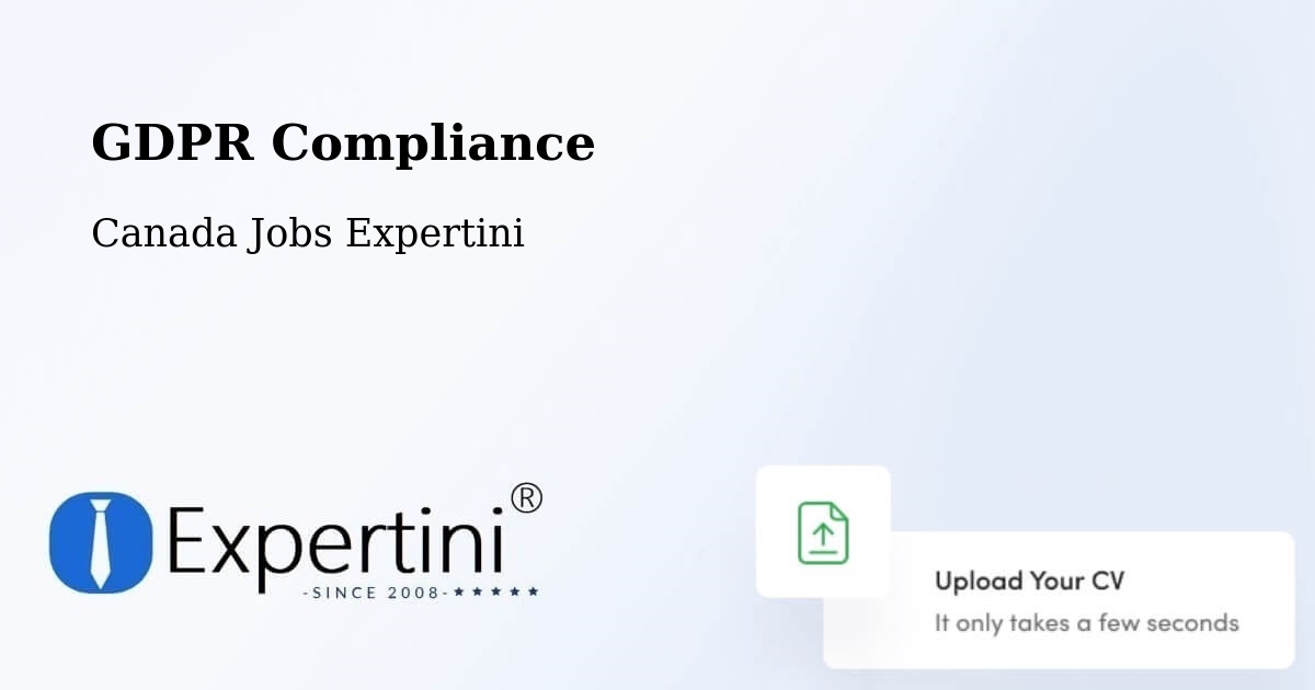 EU GDPR Compliance Statement – Goderich - Canada Jobs Expertini