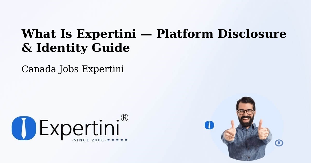 What Is Expertini — Platform Disclosure & Identity Guide – Goderich